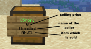 دانلود پلاگین چست شاپ برای ماینکرفت ChestShop 3.12.2 Plugin