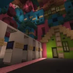 دانلود مپ اسکویید گیم فصل 1 ماینکرفت – Map Squid game Minecraft