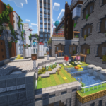 دانلود مپ پارکور متروپلیس ماینکرفت –  Parkour map Metropolis Minecraft