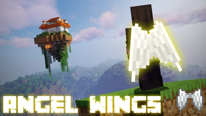 دانلود دیتاپک بال های فرشته ماینکرفت – DataPack AngelWings Minecraft Java