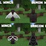دانلود دیتاپک بال های فرشته ماینکرفت – DataPack AngelWings Minecraft Java