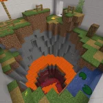 دانلود مپ پارکور خطی ماینکرفت – Line Parkour Map minecraft