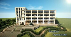 دانلود مپ آپارتمان مدرن ماینکرفت (Modern Apartment Minecraft) فایل اسچماتیک
