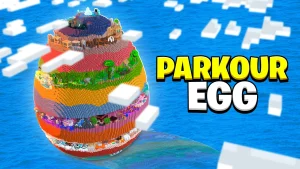دانلود مپ پارکور تخم مرغی ماینکرفت – Parkour egg minecraft
