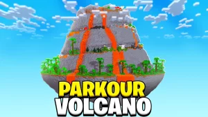 دانلود مپ پارکور آتشفشان ماینکرفت – Parkour Vulcano map minecraft