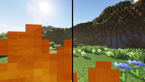 دانلود ریسورس پک خاموش بودن آتیش وقتی آتیش میگیرید ماینکرفت { Minecraft Resource Pack }