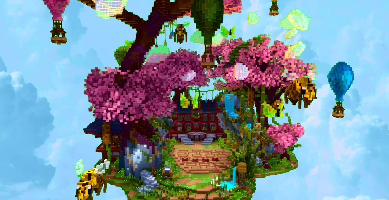 مپ لابی تم ژاپنی ماینکرفت (Minecraft Japanese Lobby)