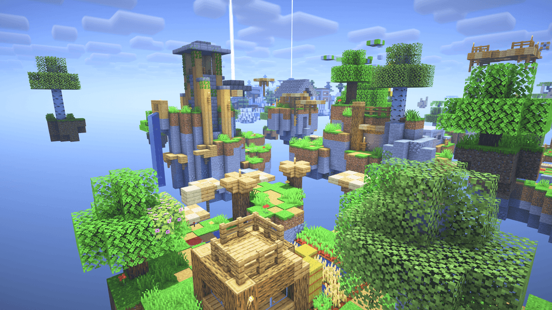 دانلود مپ پارکور ماینکرفت بهشت Parkour Heaven Minecraft