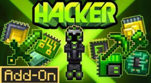 ادان ماینکرافت بدارک Hacker (دنیایی هکری در ماینکرافت) ورژن 26.1