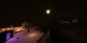 شیدر ماینکرافت (Hysteria Shaders) با تم دارک (ورژن 1.21)
