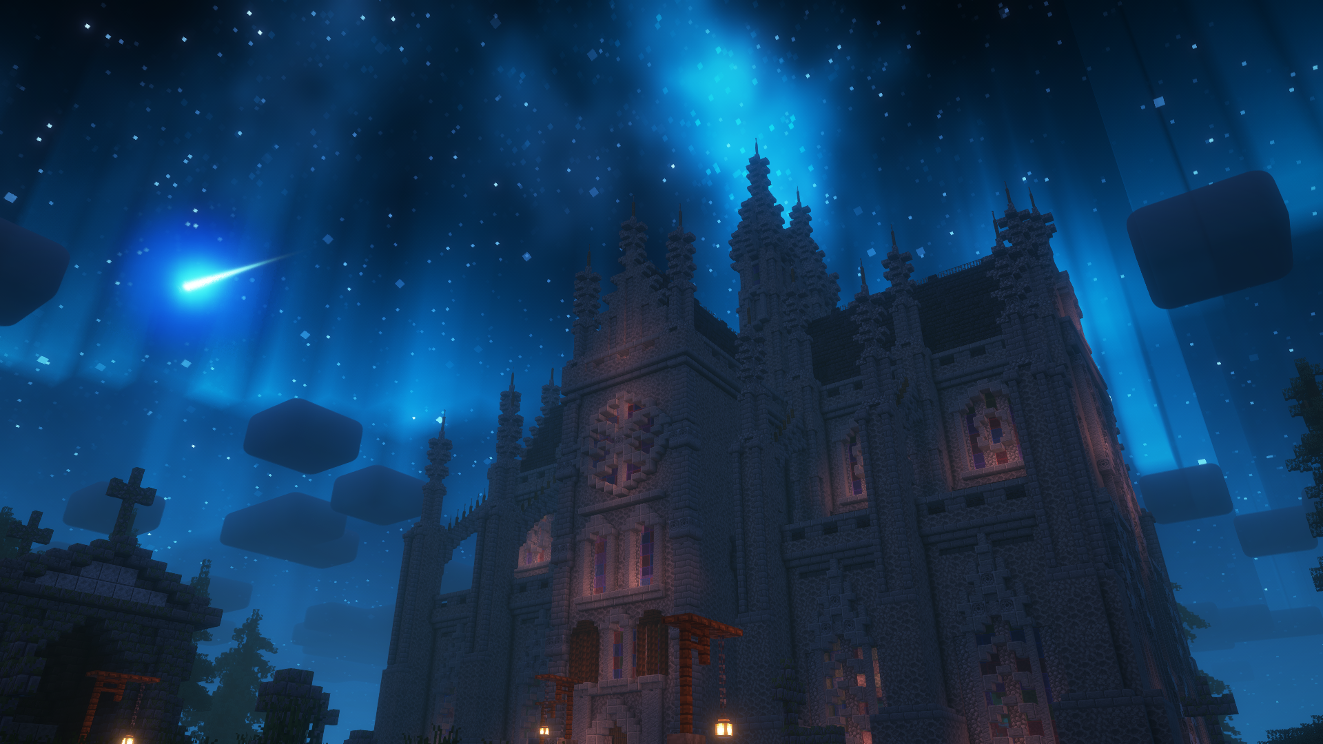 شیدر ماینکرافت (Fantasy Shaders Reimagined) فانتزی و رنگارنگ (تمام ورژن ها)