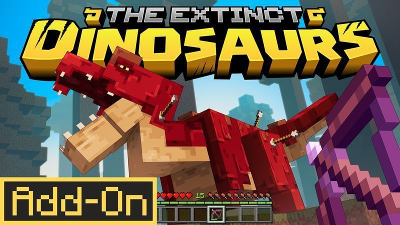ادان بدارک ماینکرافت دایناسورها (The Extinct) ورژن 26.1