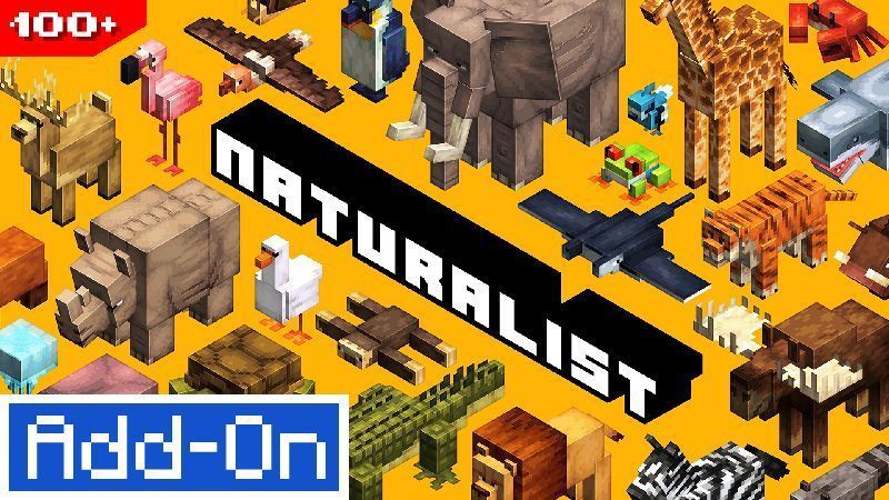 ادان ماینکرافت بدارک دنیایی وحشی (Naturalist) ورژن 26.1