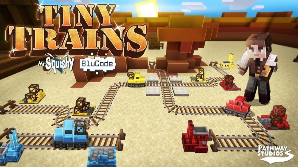 ادان ماینکرافت بدارک قطارها (tiny trains add-on) ورژن 1.21