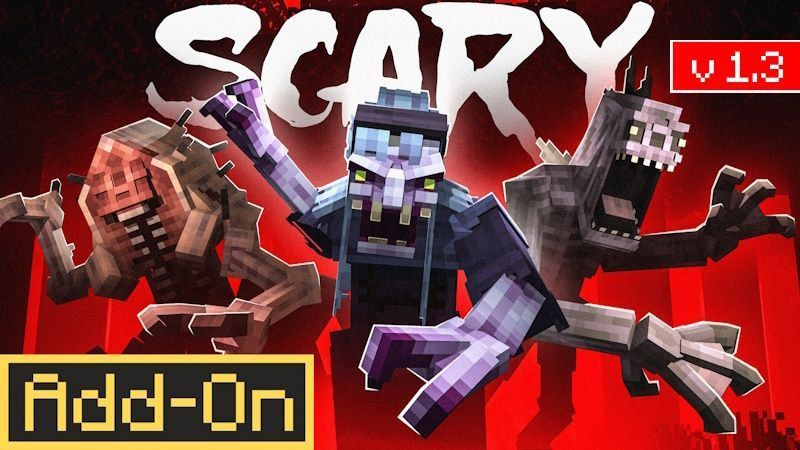 ادان بدارک ماینکرافت ارواح (Scary Add-On) ورژن 26.1