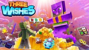 ادان بدارک ماینکرافت غول چراغ جادو (Three Wishes Add-On) ورژن 1.21
