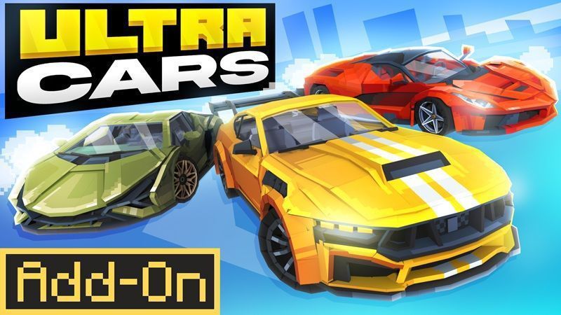 ادان ماینکرافت بدارک ماشین های سوپر اسپورت (Ultra Cars Add-On) ورژن 26.1