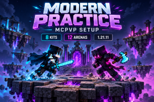 خرید گیم مود پرکتیس مدرن ماینکرافت | Modern Practice PvP 1.21.11